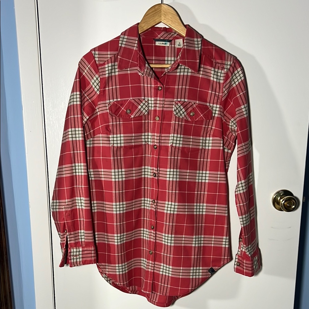 L.L. Bean flannel shirt size small
